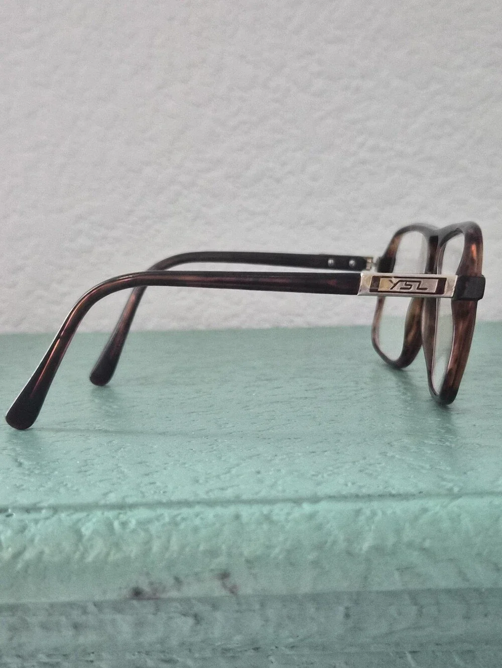 Yves Saint Laurent Vintage Aviator Glasses Tortoise Shell